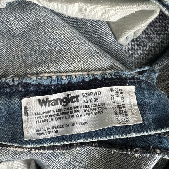 Vintage wrangler jeans 33 - Picture 4 of 4